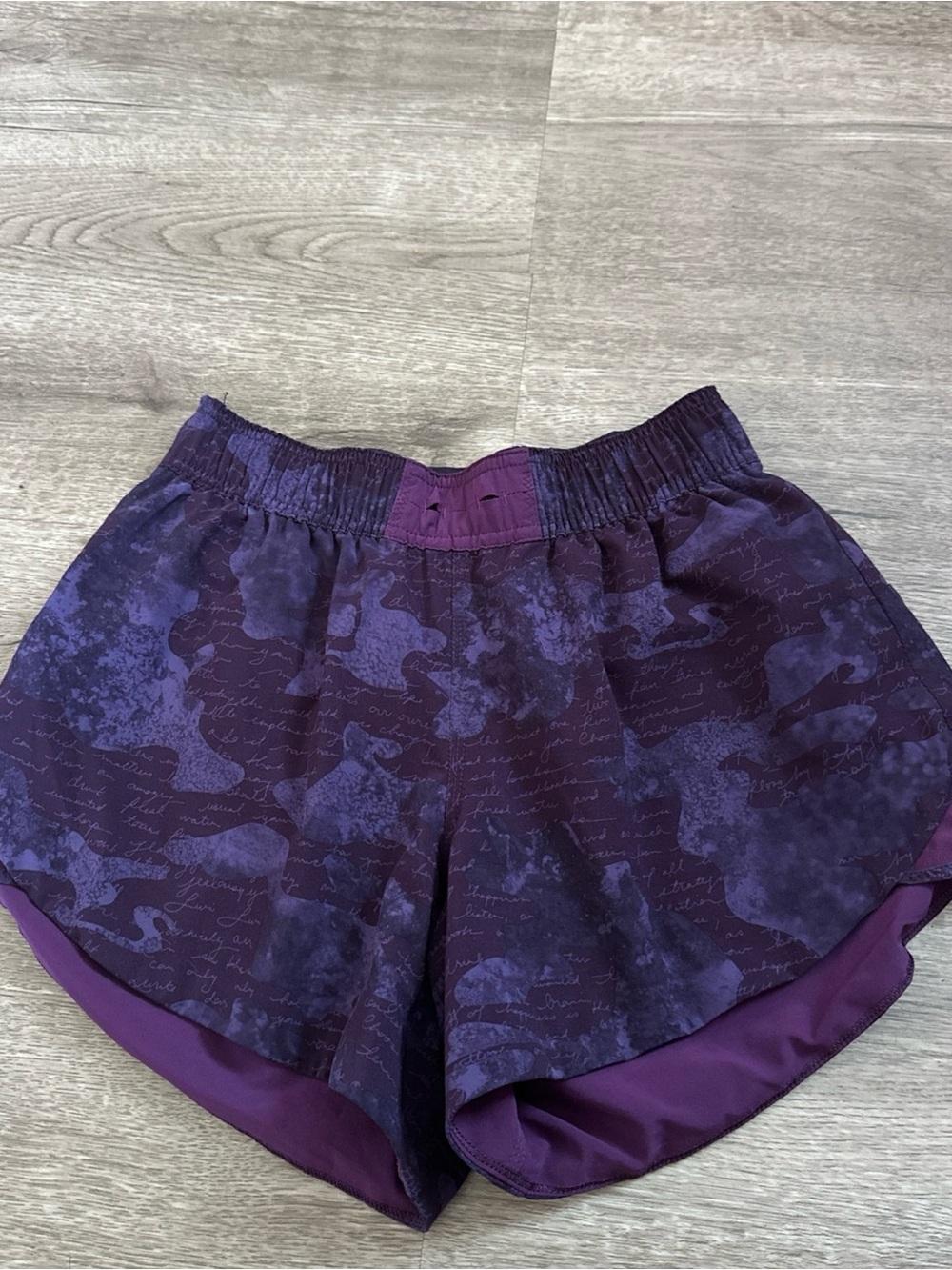 Women's Purple Athletic Shorts